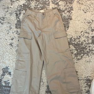 H&M cargos. Tan color and brand new. Never worn before